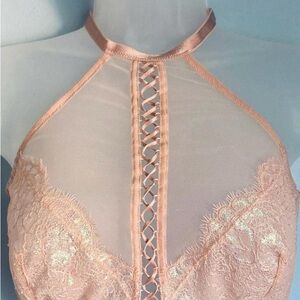 VS laced bralette (M) NWT